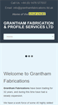 Mobile Screenshot of granthamfabrications.ltd.uk